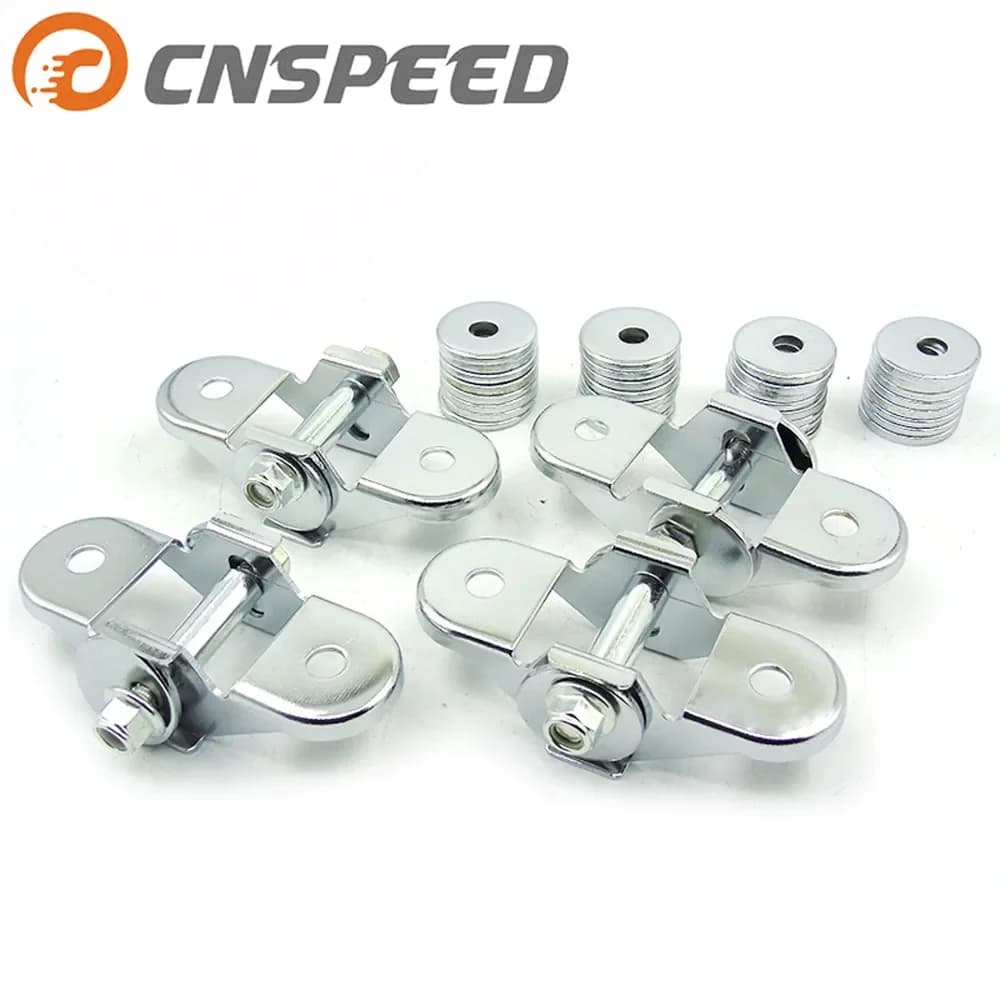 New Steel Car Chassis Parts For 1995-1999 MITSUBISHI ECLIPSE TALON LASER REAR DSM ADJUSTABLE CAMBER KIT YC101105