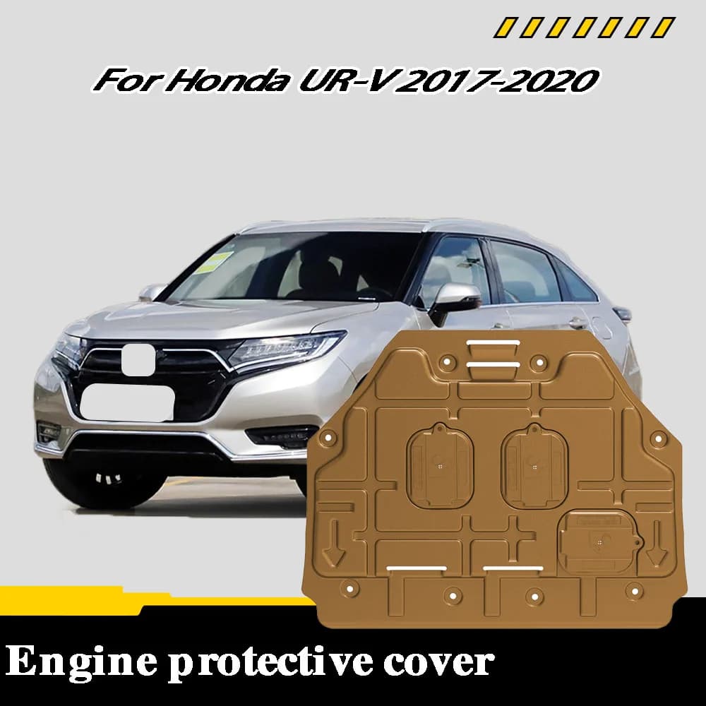 Car Accessories Under Engine Guard Mudguard Board Splash Shield Mud Fender Plate Panel For Honda UR-V 2017-2020 1.5T 2.0T