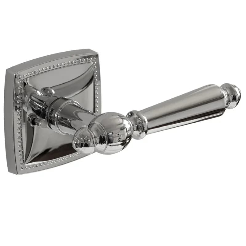 Silver French door lock, household universal bedroom magnetic attraction, indoor silent room door lock, double door