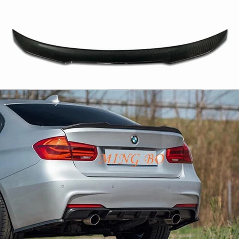 FOR BMW F32 4 Series 428i 435i 440i 2-Doors 2014-2020 CS Style  Carbon Fiber Car Trunk Trunk Lip Spoiler Wing