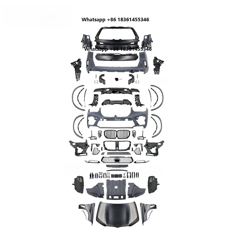 FOR X5 E70 Upgrade G05 MT Body Kit Sport Bumper Hood Car High Quality Premium Accessories Factory Auto Bodykit