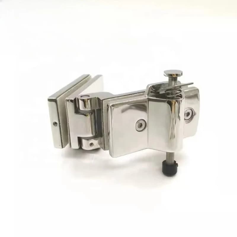 High quality stainless steel cast glass folding door hinge