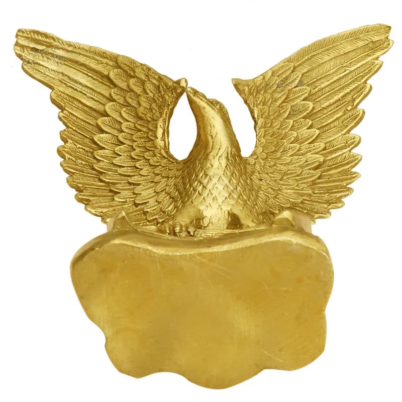Yang Tongji Bronze Ornament Gift - Spreading Wings Craft - Grand Ambition Eagle