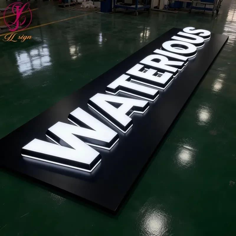 Interior Signage Company 3D Letter Signage Channel Letter Outdoor Sign Custom 3D Logo Business Sign Board for Storefront Sign