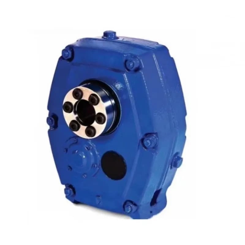 Metric  Shaft Mounted Gearbox Reducer Single Reduction Extruder Gearbox for Belt Drive Conveyor Gearbox