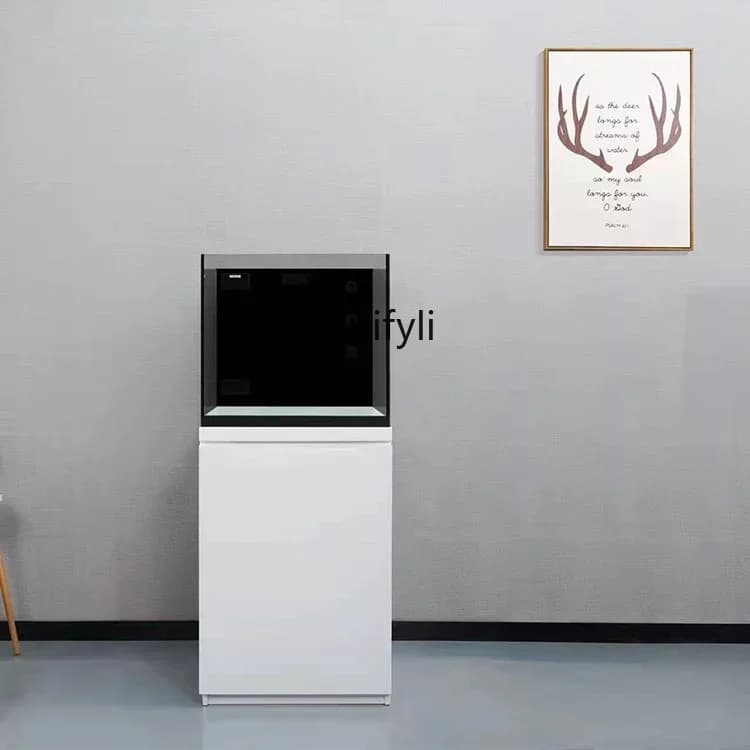 cn8350 LHY zq 60 90 120 150 Ultra-Thin Overflow Fish Tank Ultra-White Glass Aquarium