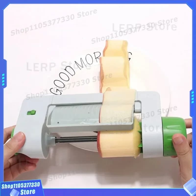 Manual Rotating Vegetable Slicer Kitchen Tool for Potato Rolls Fruit Cutter Spiralizer Gadget Home Cooking Accessories