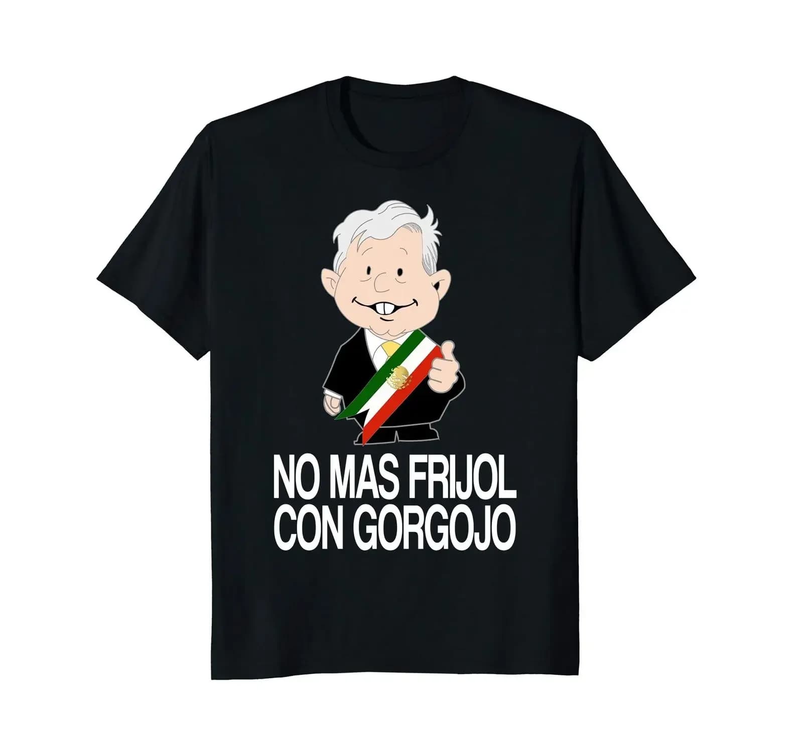 Funny Election Mexico Chibi Meme T-Shirt 100% Cotton O-Neck Summer Short Sleeve Casual Mens T-shirt Size S-3XL