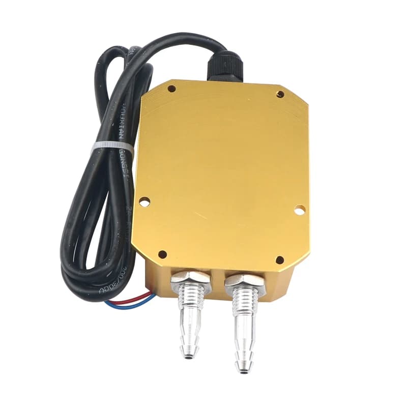 0-10V 0-100Kpa Micro air Differential Pressure Transmitter for air Hvac System LED Digital Gas Differential Pressure Sensor