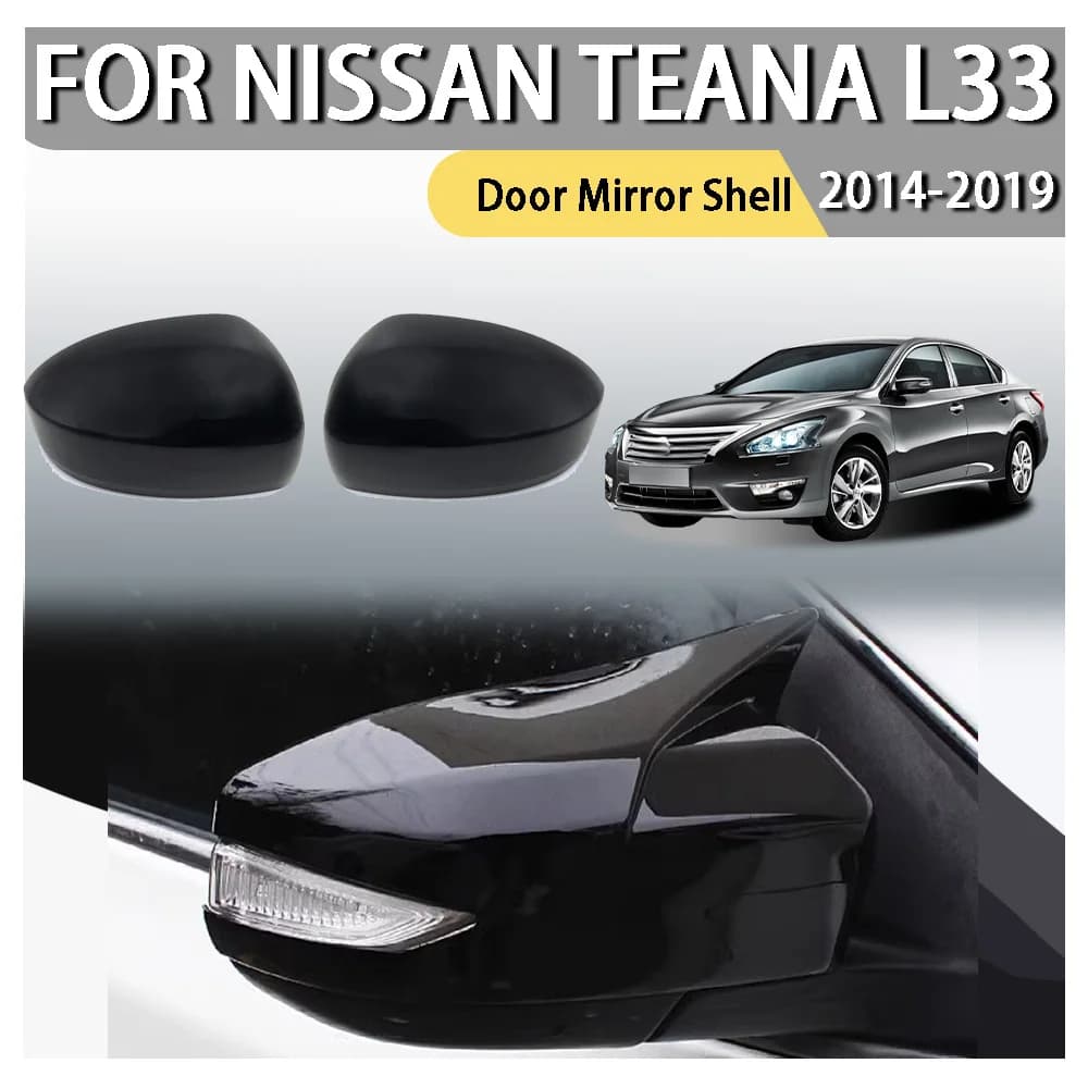 Car Upgrade Car Decoration Door Mirror Shell For Nissan Teana L33 2014 2015 2016 2017 2018 2019 Car Rearview Accessories