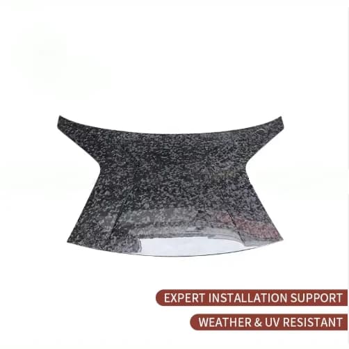 Best Selling MK Style Dry Carbon Fiber Front Engine Hoods for Lotus Emira Car Engine Bonnet Hood Auto Accessories