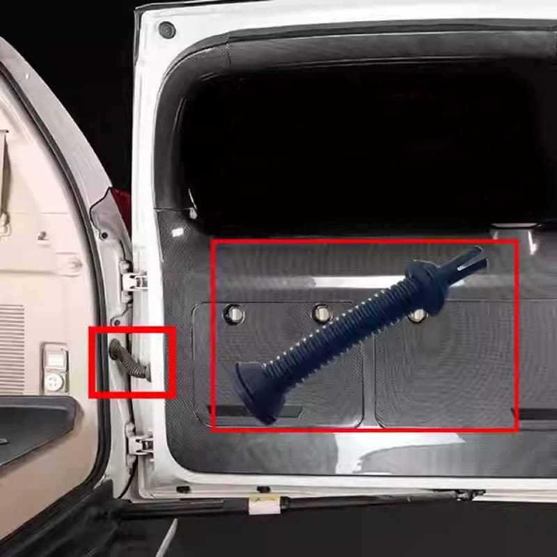 For Toyota Prado LC120 2003-2009 Tailgate Wiring Harness Rubber Cover, Rear Door Rubber Waterproof and Dustproof Cover