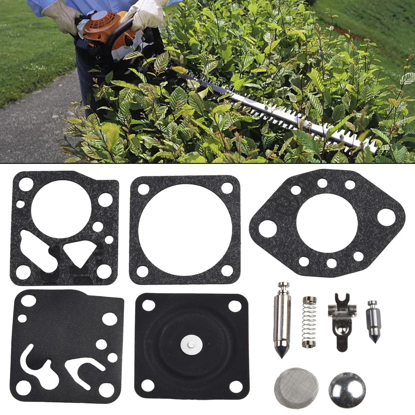 Diaphragm For Tillotson RK-14HU 15HU Lawn Mower Accessories Carburetor Gaskets Carburetor Set Repair Rebuild Kit