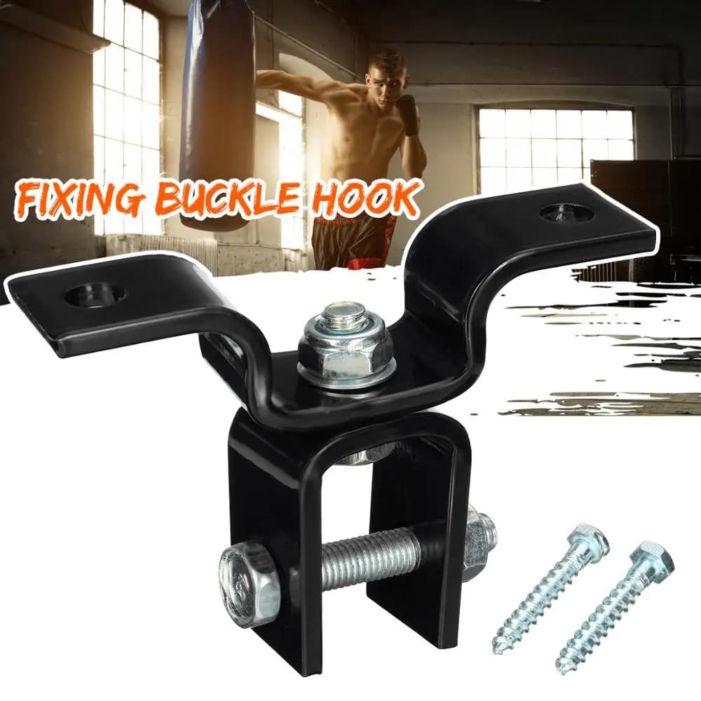 Boxing Sandbag Fixing Buckle Hook Hook Roof Type Sandbag Fixing Plate Accessories 360 Degree Rotation