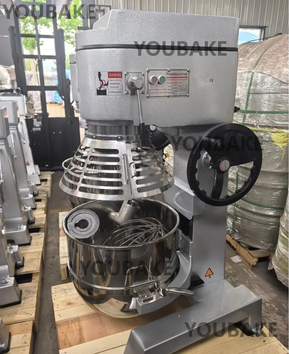 Commercial Egg Beating Kitchen Electric Double Planetary Mixer Cream Cake Mixer 10l-100l Planetary Mixer