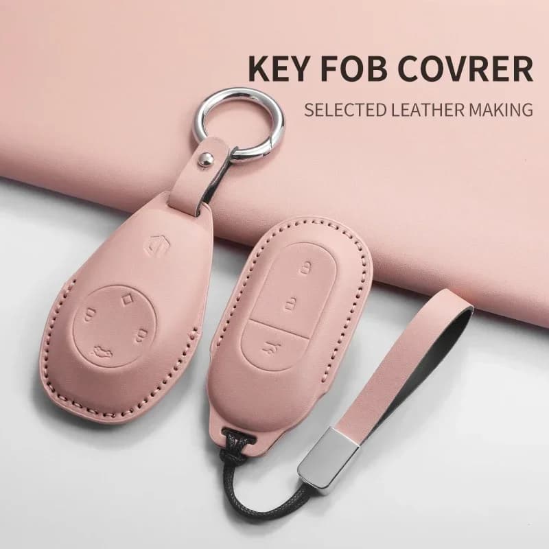 PU Leather Car Key Case Cover For Leapmotor t03 s01 c11 for 2023  C01 T03 S01 C11 Leap Control Protect Cover Durable Accessories