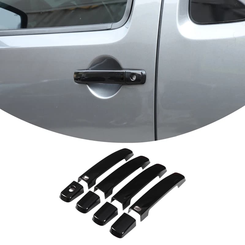 Exterior Door Handle Trim Sticker Door Handle Cover Door Handle Shell Car Decoration For Nissan Frontier D40 D41 2005-2017 2022
