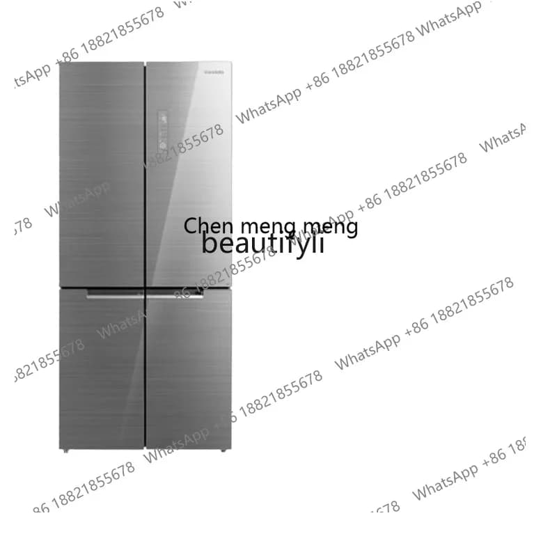 New arrive Cross-Open Four-Door Household Refrigerator Air Cooling Frostless Frequency Conversion Microcrystalline Intelligence