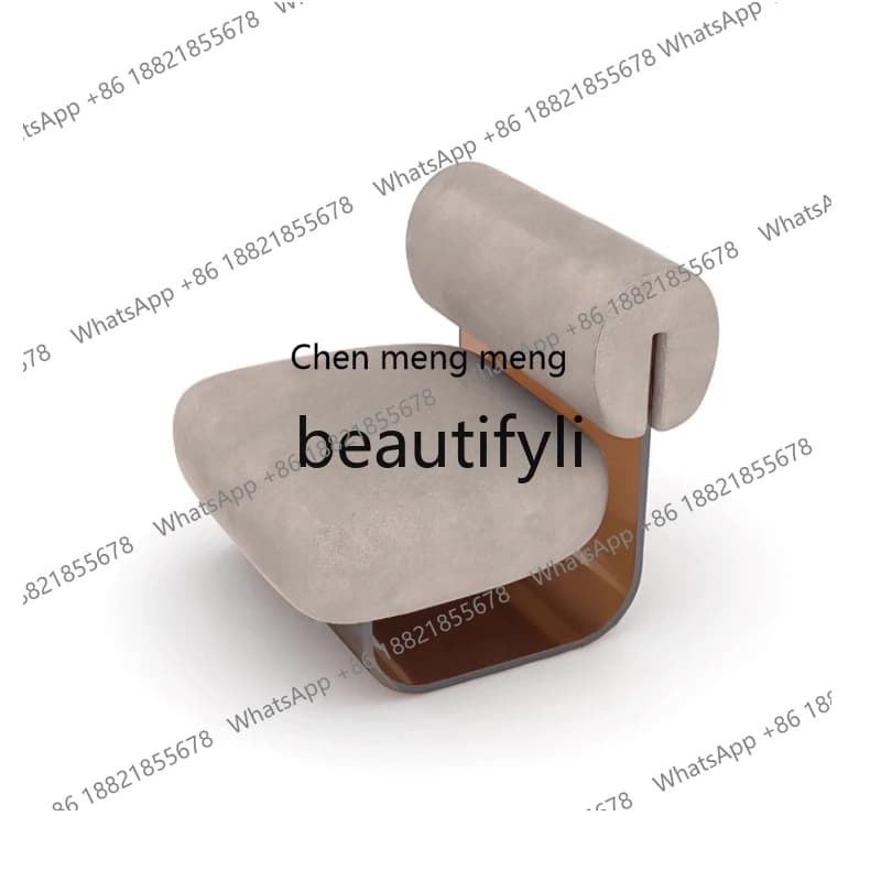 Single sofa chair, balcony, beauty salon lounge area reception negotiation table and chairs  R