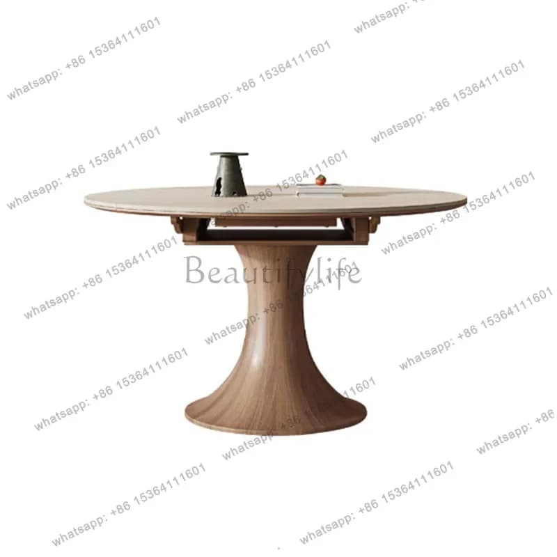 Factory Direct Mid-century Style Dining Tables Granite Minimalist Small Dining Tables Apartment Wood Home Furniture Tavoli Da Pr