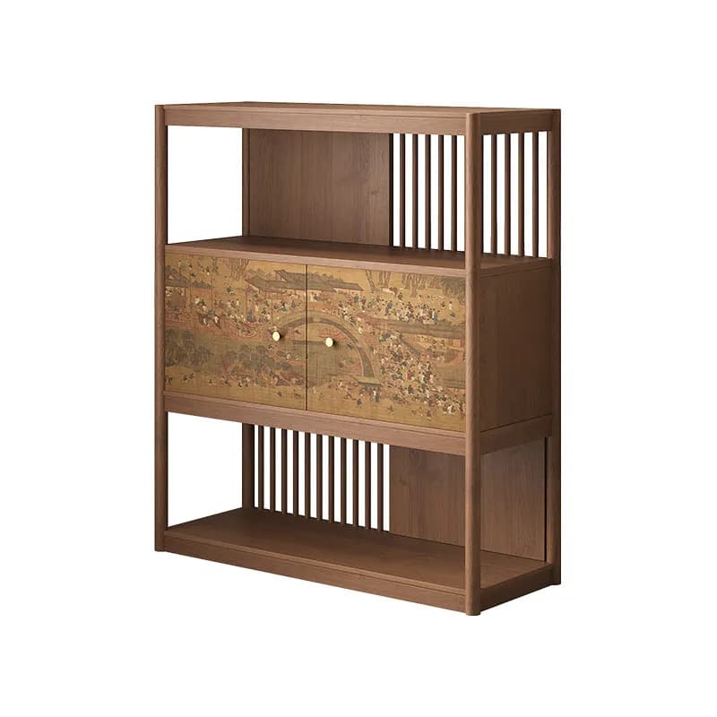 yjq Song Dynasty aesthetics sofa side cabinet living room study office dining side cabinet simple