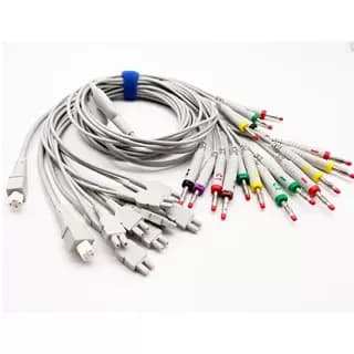 SE-8 SE-1515 ECG Lead Wire 18 Lead Banana Head ECG Connection Cable