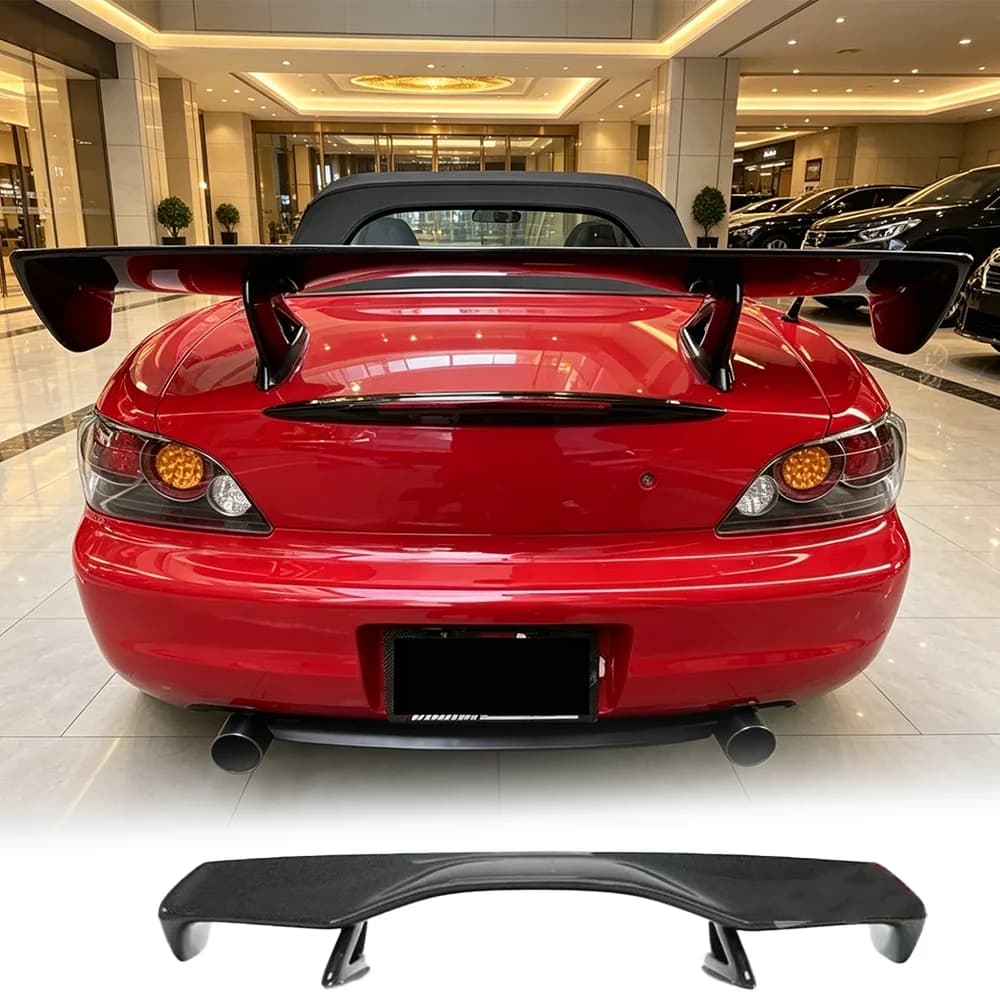 For Honda S2000 AP1 AP2 high-quality carbon fiber/fiberglass trunk spoiler spoiler lip and deflector exterior modification kit