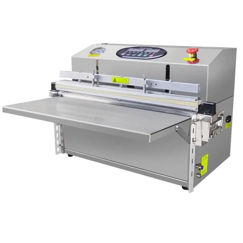 Electronic disc pillow clothing large commercial automatic nitrogen filling compression secondary vacuum machine y