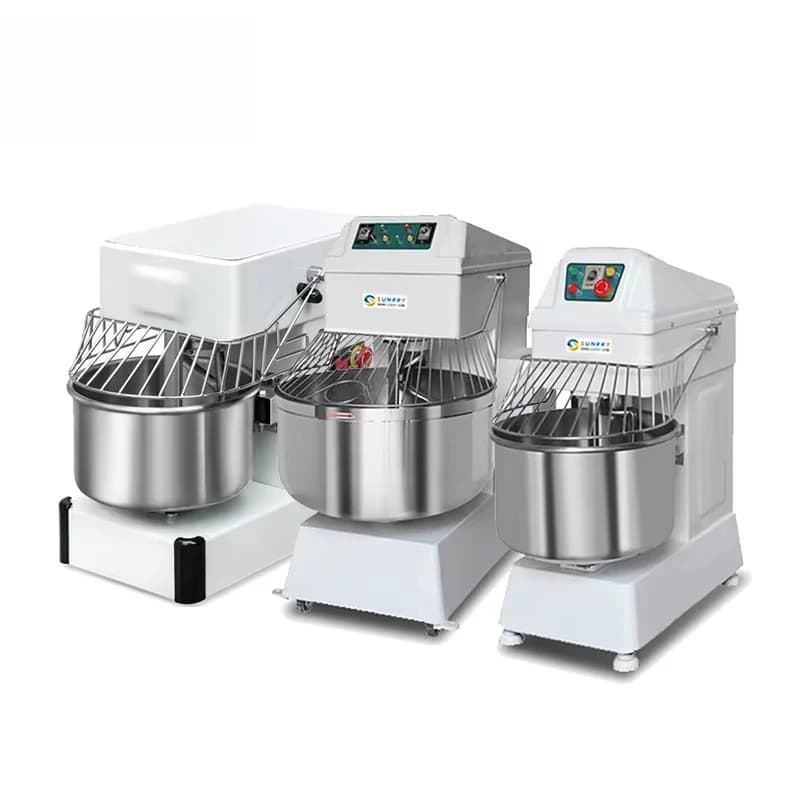 25kg Bread Mixer Machine Commercial Dough Mixer 75kg 100 Kg Cake Mixer Industrial Flour Kneader
