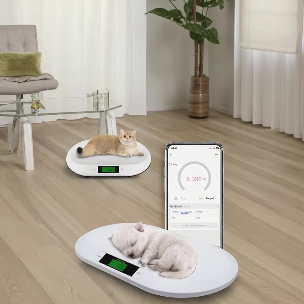 20kg Plus Size Household Electronic Measuring Newborn Animal Scales Digital Baby Weighing Scale Cats Dogs Digital Pet Scale