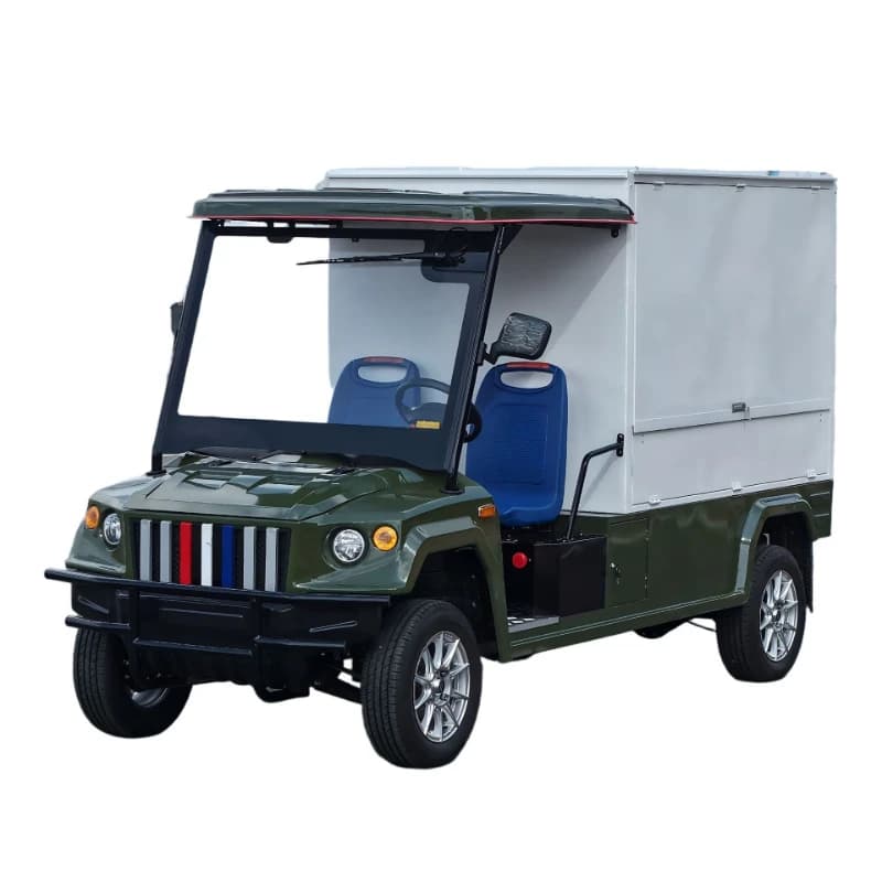Electric multi-functional pickup truck, electric four-wheeler snack truck, logistics vehicle, one vehicle, multi-purpose