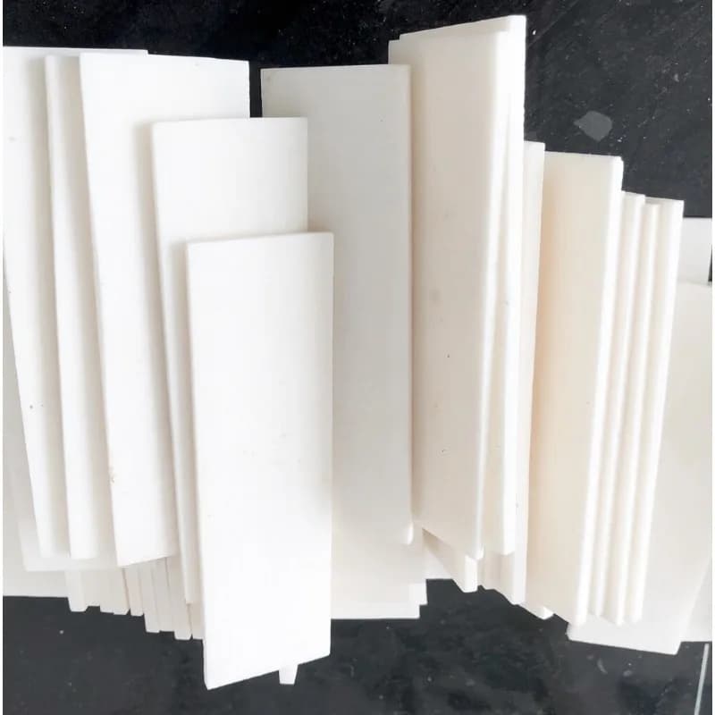 10pcs Buffalo Bone Flat Blank Slice 100x30x3mm