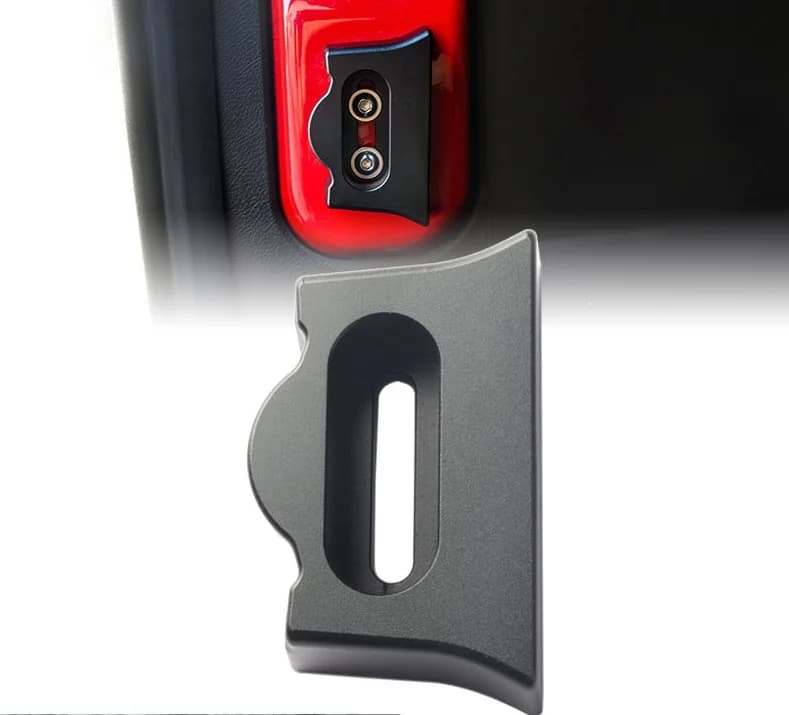 For 2018-2025 Jeep Wrangler JL Tailgate Stopper Trunk Door Locking Latch For 2-Door/4-Door Models CNC Aluminum Accessory