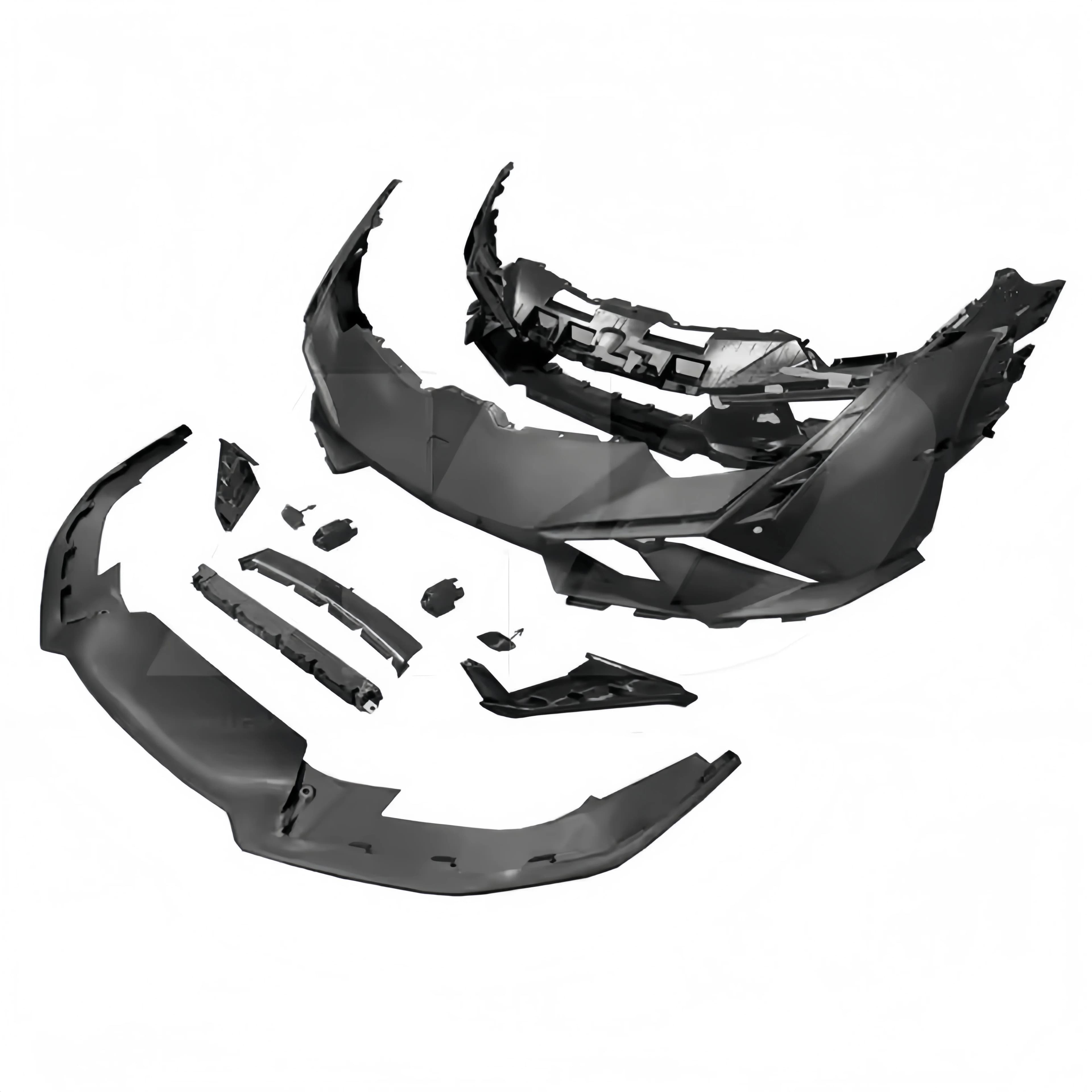 for 14-23 Models of  LP580 610 Upgraded EVO Style PP+dry Carbon Fiber Material Front Bumper Body Kit