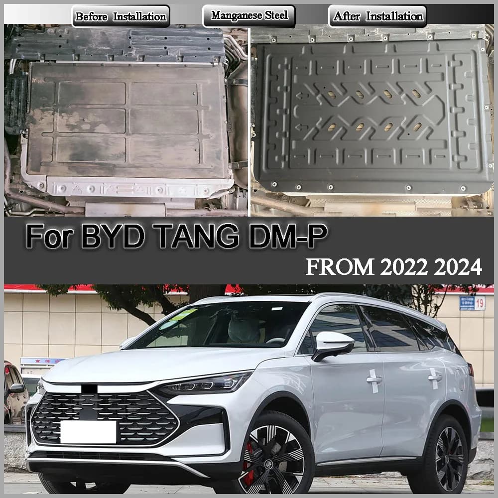 Car Engine Motor Battery protection Plate Chassis armor Shield For BYD TANG DM-P 2022 2024 215KM Battery Protection Board