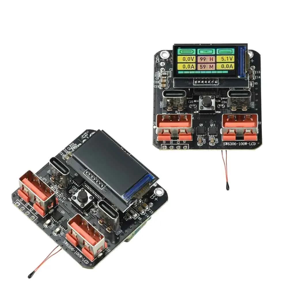 SW6306 ​PD Fast Charge Power Module Bidirectional Type-C Charge Discharge Board Support Multiple Fast Charging Protocol