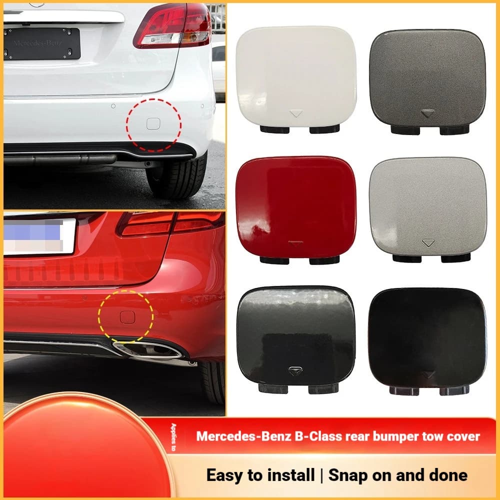 Applicable to Mercedes-Benz B-class rear trailer cover W246 rear bumper pull cover traction hook hole cover 2468851422
