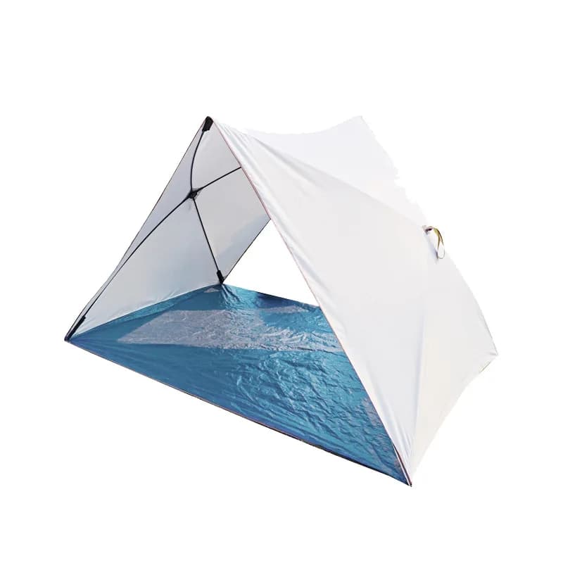 Triangle Quick Open Tent Portable Folding Beach Tent Children's Park Picnic Sunshade Equipment Free Camping