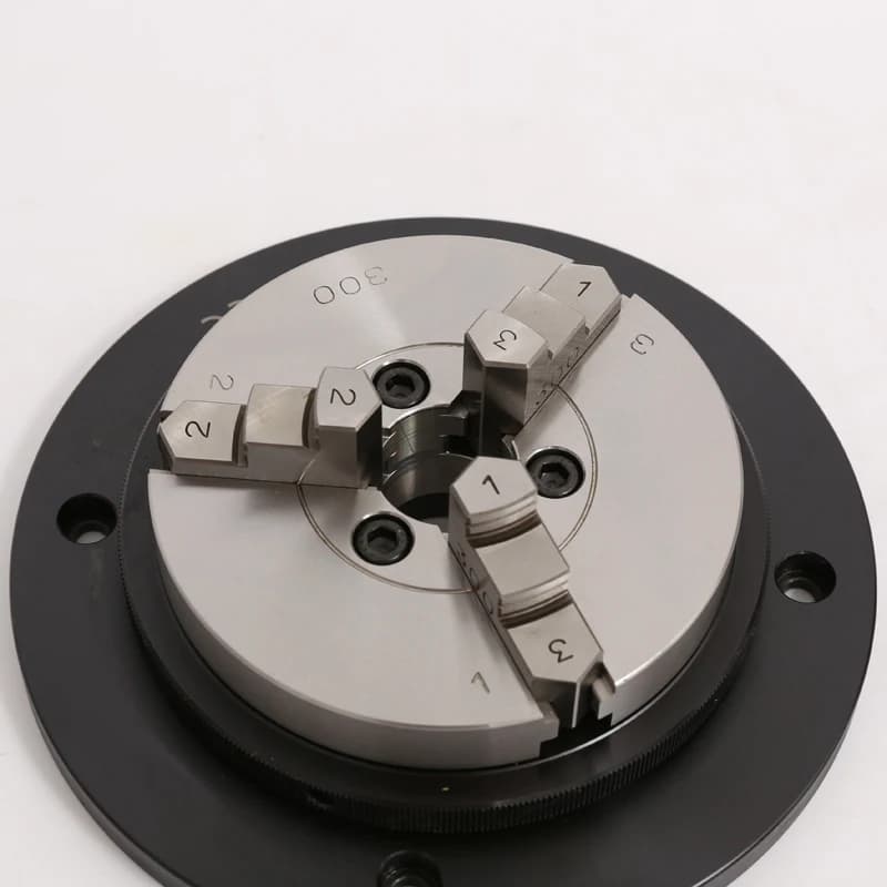 SE-03 Lightweight Chuck, Mini Lathe Chuck, 3-inch Thin Three Jaw Self Centering Chuck, Light Thin Short Small Super Thin Chuck