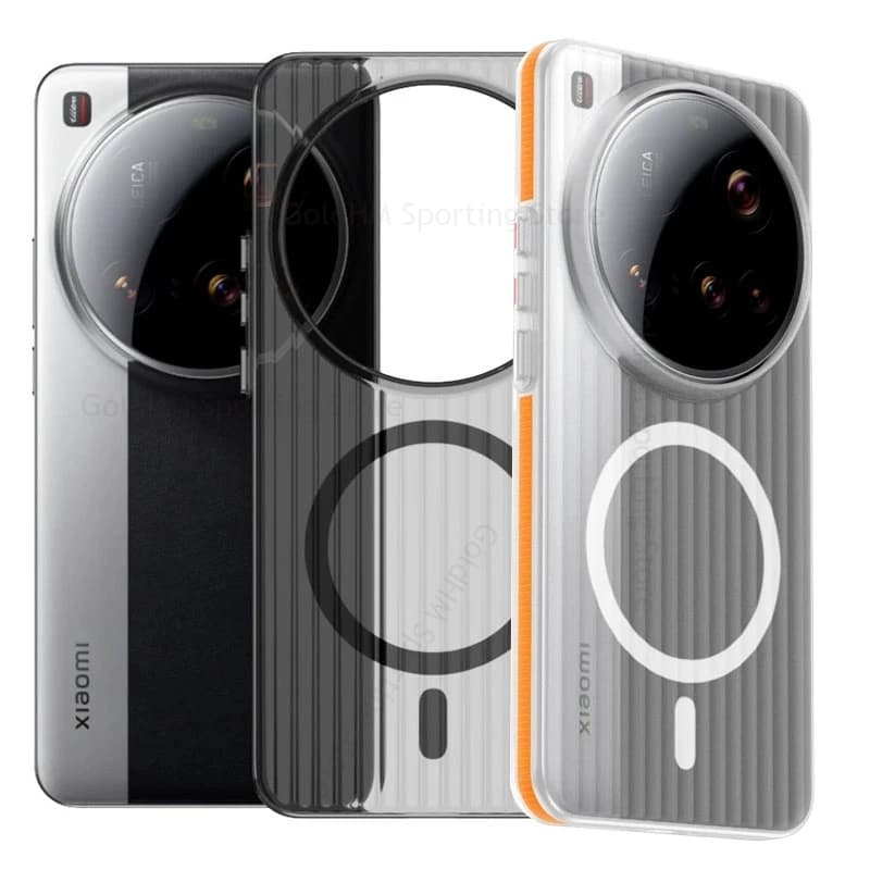 Fundas For Xiaomi 15 Ultra Magnetic Attraction Matte PC Case For XIAOMI 15 Ultra Wireless Charging Candy Bumper Cover Mi15 Ultra
