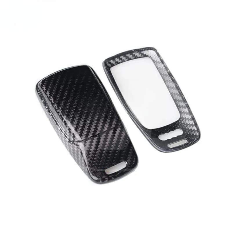 Carbon fiber keychain cover