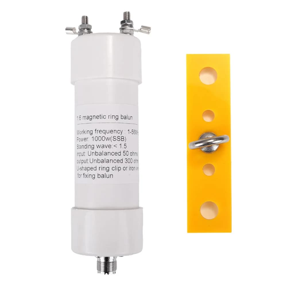 Hot 100W Balun Antenna 1-56MHz Input 50Ω to Output 200Ω for Shortwave SSB AM FM Dipole/Windom Antenna-A86Z Dropshipping