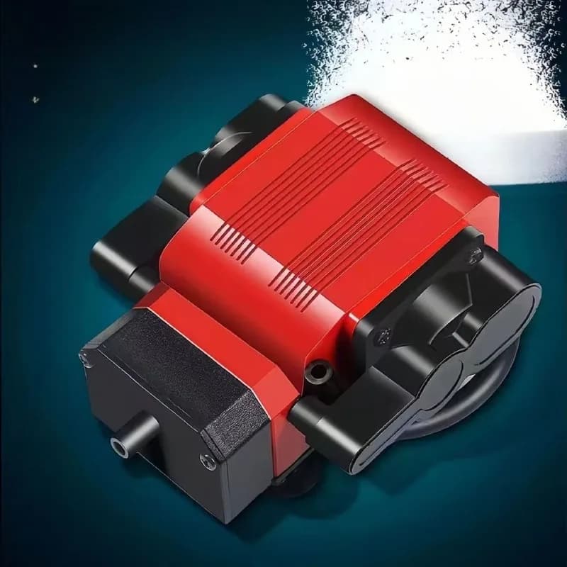 Portable Mini Aquarium Fish Pump High Efficiency Plastic Pump Fish Tank Waterproof Living Room Rectangle