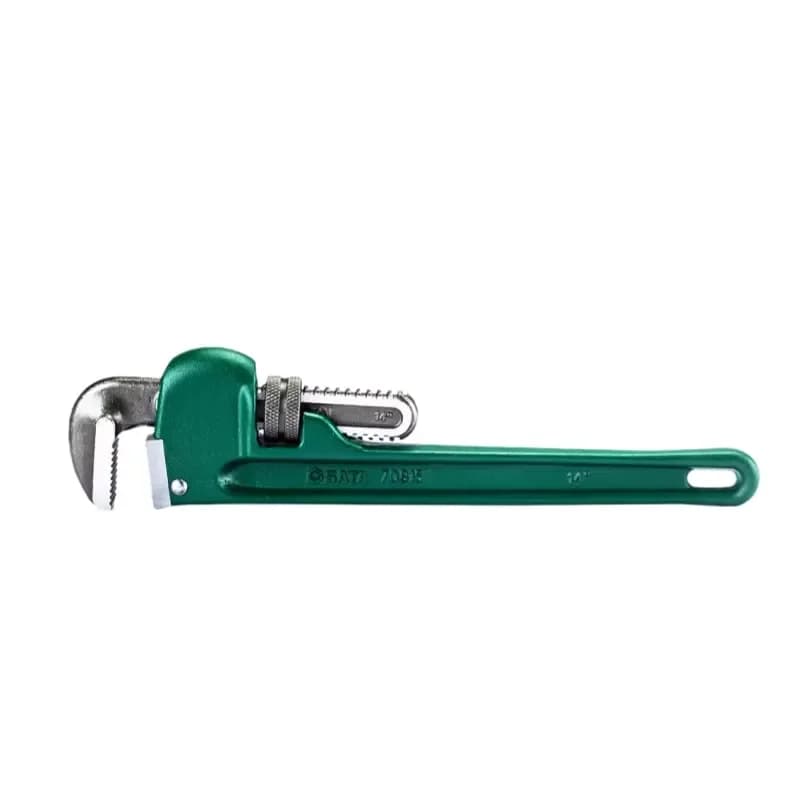 Heavy-Duty Pipe Wrench SATA 70818 | 36-Inch Total Length Adjustable Tool for Professional Plumbing & Maintenance | Original