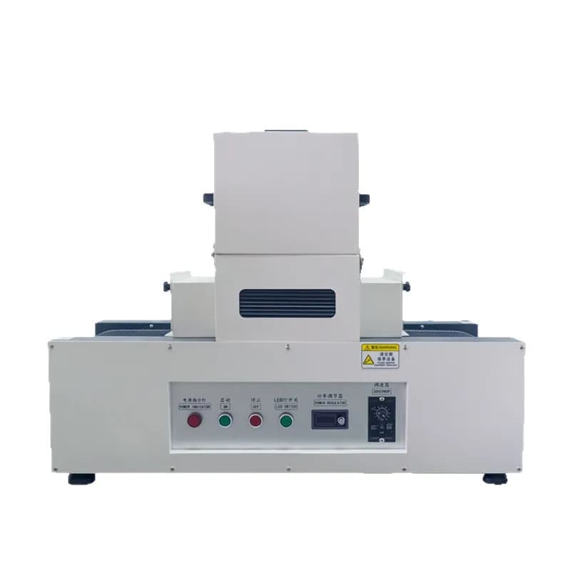 UV curing machine, small  high power desktop  curing furnace UV light source tunnel furnace