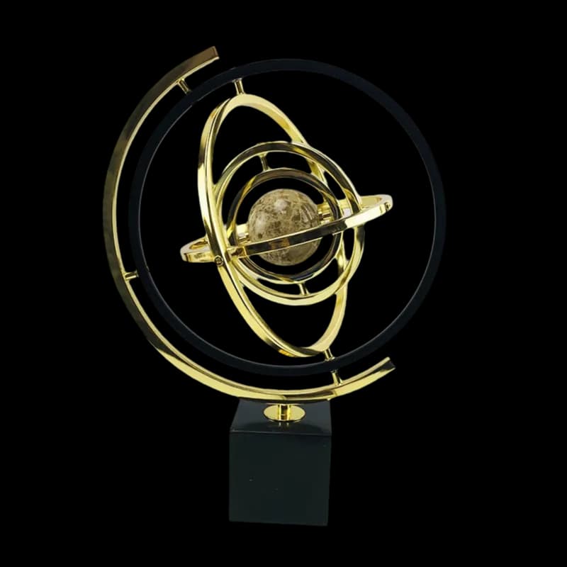 European-style minimalist globe modern creative ornaments office desktop living room wine cabinet decorations home decor