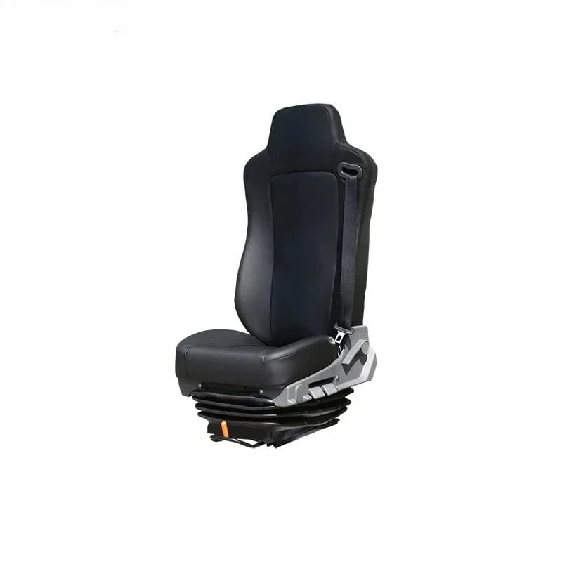 Heavy Truck Air Suspension Seat With Compressor Adjustable Height Crane Driver Air Suspension Seat