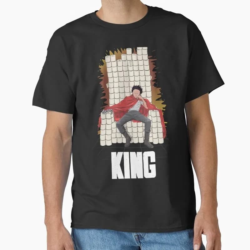 Akira Cyberpunk City Explosion Gift T‑Shirt Katsuhiro Otomo Retro Manga Shotaro Kaneda Neo‑Tokyo Anime Print Short Sleeve Tops