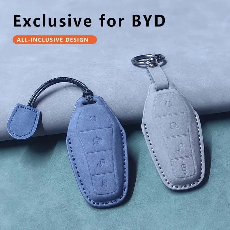 Car Remote Key Case Cover Shell Fob For BYD Song Plus Atto 3 Han EV Tang DM Qin Seal Dolphin Durable Luxury Keyless Accessories