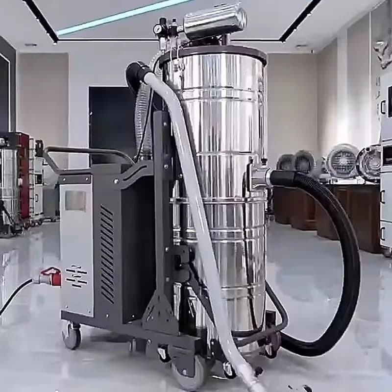Electric Industrial Vacuum Cleaner, High Power, Wet and Dry, Manufacturer, 10HP